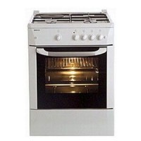 CUISINIERE GAZ EMAIL LISSE BEKO FOUR GAZ  60x60