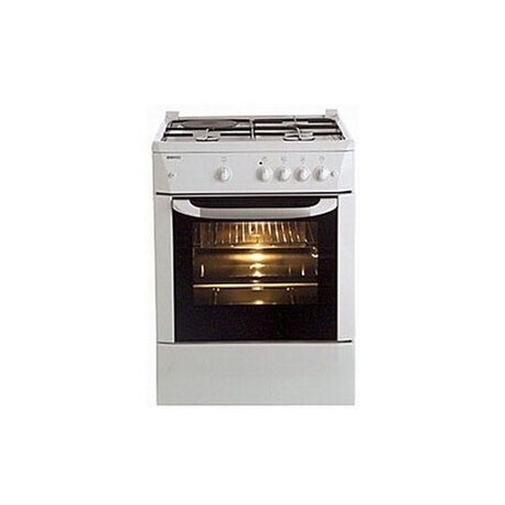 CUISINIERE GAZ EMAIL LISSE BEKO FOUR GAZ  60x60