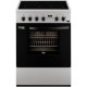 CUISINIERE FAURE 4VITRO FOUR ELECT MULTIF 56L CATALYSE A SILVER