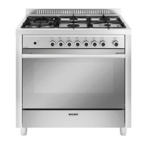 CENTRE DE CUISSON GLEM  5GAZ FOUR CATALYSE 104L B INOX