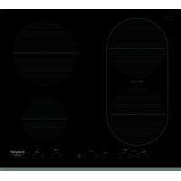 PLAQUE INDUCTION HOTPOINT 4 ZONES DONT 1 FLEXIZONE NOIR