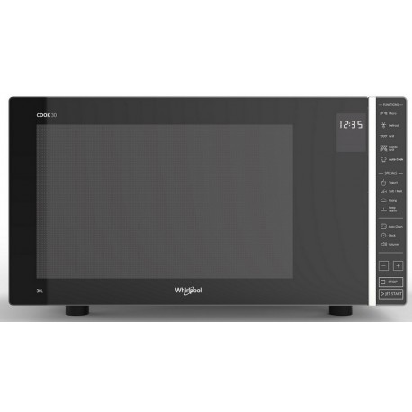 MICRO ONDES WHIRLPOOL GRIL 900W/ GRIL 1050W 30L NOIR