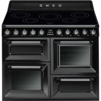 CENTRE DE CUISSON SMEG 5G FOURS 61L+61L+36L VAPOR CLEAN A A NOIR