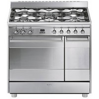 CENTRE DE CUISSON 5G SMEG FOURS 68+27L CATALYSE INOX AA