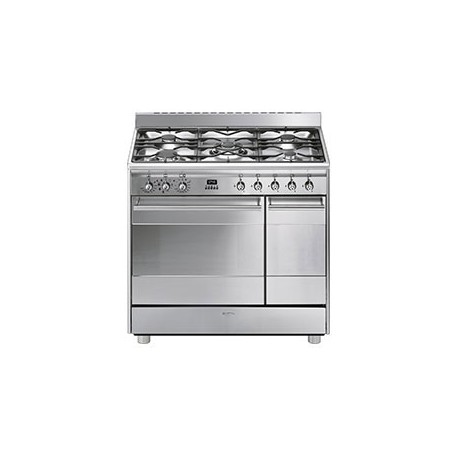 CENTRE DE CUISSON 5G SMEG FOURS 68+27L CATALYSE INOX AA