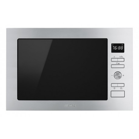 MICRO ONDES SMEG GAMME 38CM 25L 900W INOX