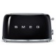 GRILLE PAIN SMEG NOIR 4 TRANCHES