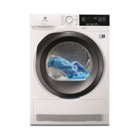 SECHE LINGE FRONT ELECTROLUX POMPE A CHALEUR 8KG A++B BLANC