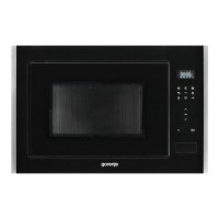 MICRO ONDES  COMBI GORENJE GAMME 45CM 25L 1100W NOIR INOX