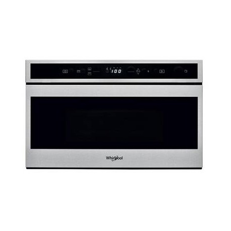 MICRO ONDES 38CM WHIRLPOOL 750W 22L GRIL 700W INOX ANTI TRACES