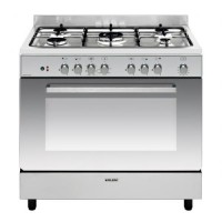 CENTRE DE CUISSON GLEM 5 GAZ FOUR CATALYSE 104L A INOX