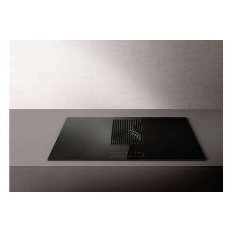 PLAQUE INDUCTION ASPIRANTE ELICA 4 FOYERS NIKOLATESLA 7400 W NOIRE