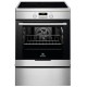 CUISINIERE INDUCTION ELECTROLUX 3 FOYERS FOUR PYROLYSE 73 L INOX