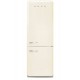 REFRIGERATEUR COMBINE SMEG 461L (309+155) VENTILE A++ CREME