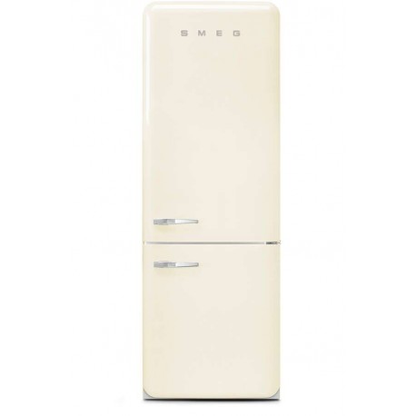 REFRIGERATEUR COMBINE SMEG 461L (309+155) VENTILE A++ CREME